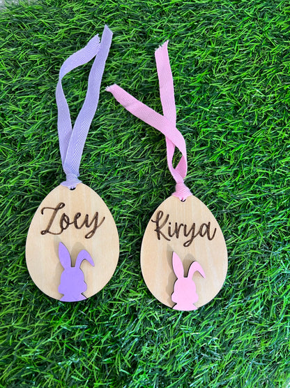 Personalized Easter Basket Tags