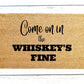 Whisky's Fine Doormat | Custom Doormat | Closing Gift | Welcome Doormat | Front Door Mat | Home Decor | Guy Doormat
