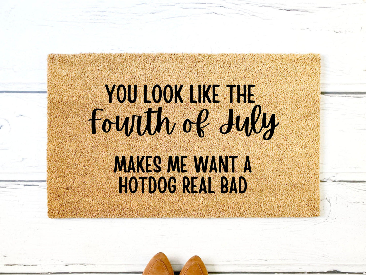 Fourth of July Doormat | Custom Doormat | Welcome Doormat | Front Door Mat | Home Decor | Legally Blonde