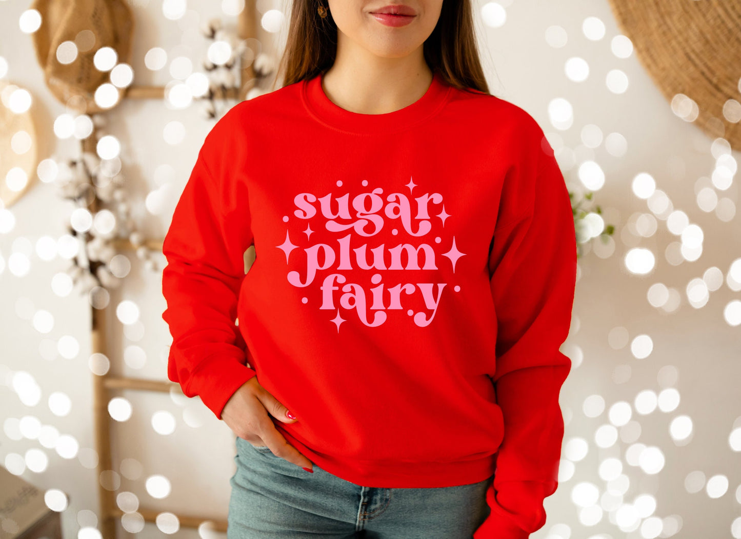 Sugar Plum Fairy 3D Puff Sweatshirt
