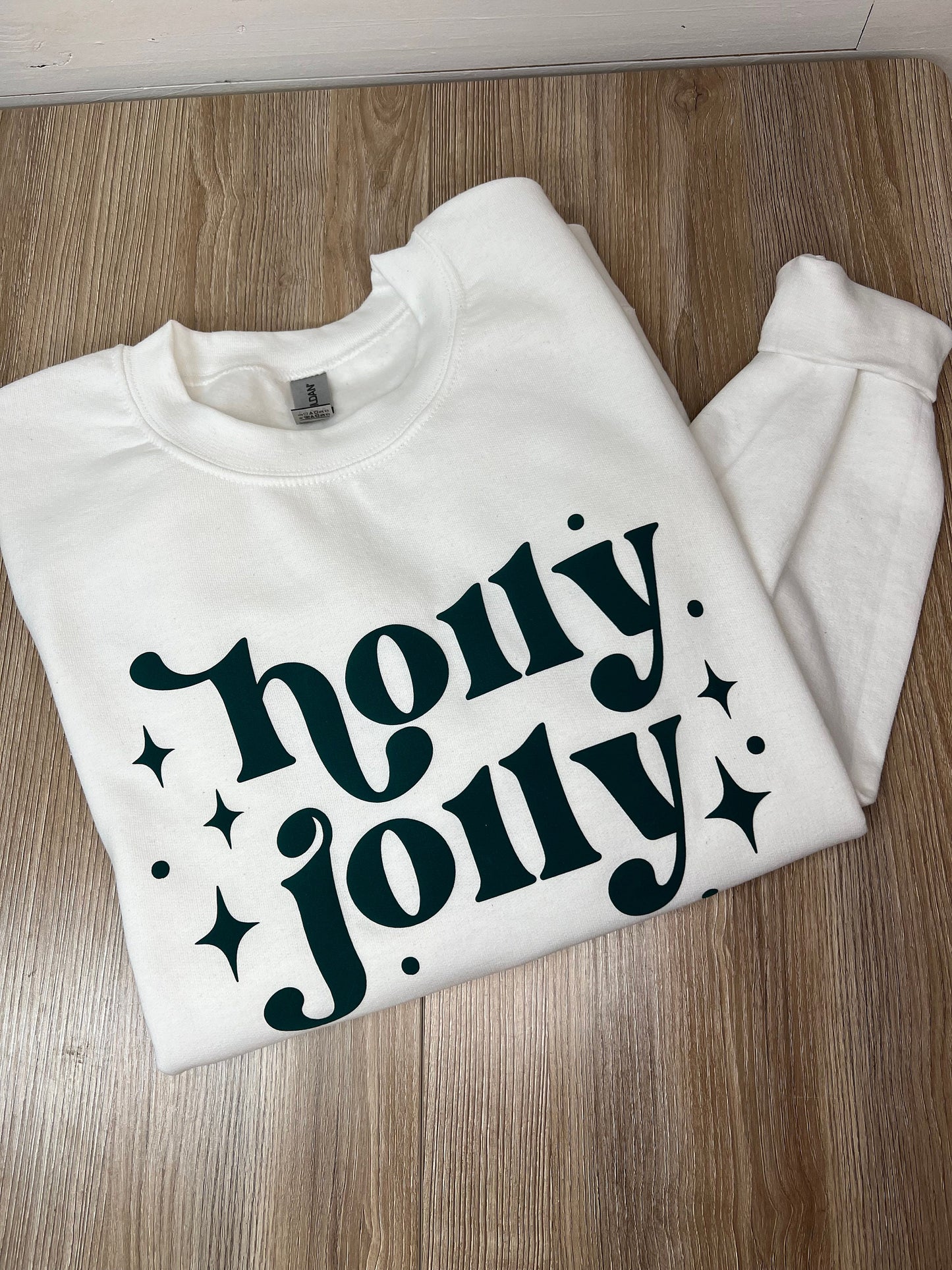 Holly Jolly 3D Puff Sweatshirt