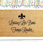 Laissez Les Bons Temp Rouler Doormat |  Mardi Gras Doormat | Custom Doormat | Welcome Doormat | Front Door Mat | Home | Carnival Season