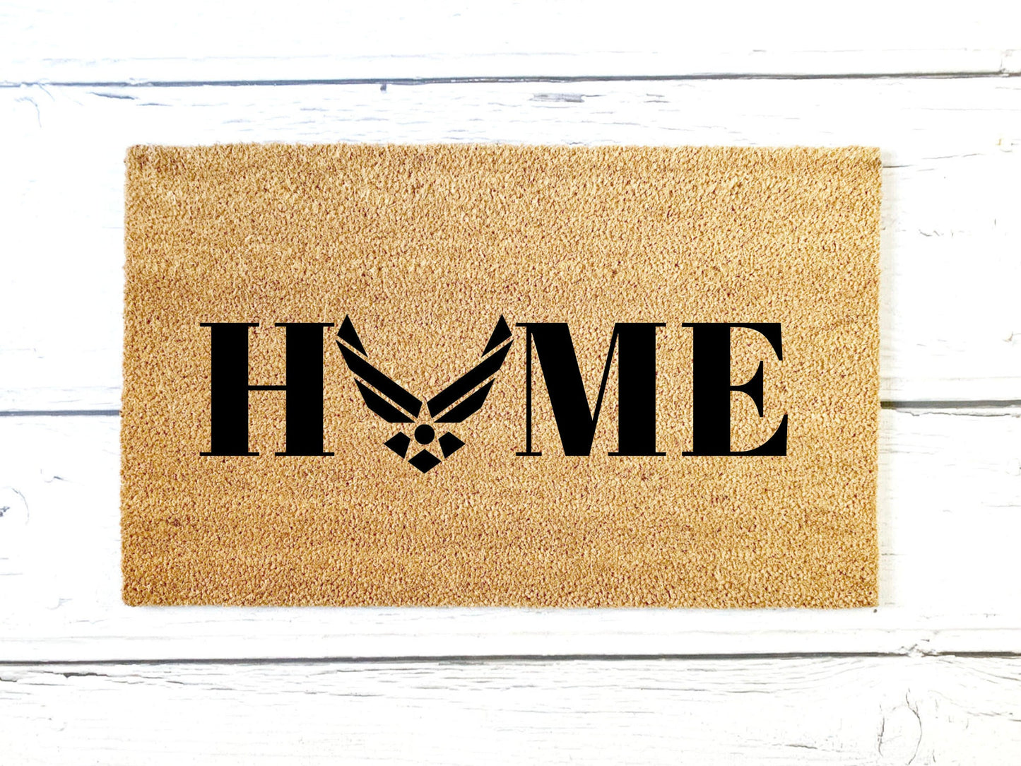 Armed Forces Doormat | Custom Doormat | Closing Gift | Welcome Doormat | Front Door Mat | Home Decor | Guy Doormat